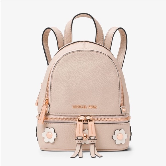 Michael Kors Mini Rhea Daisy Backpack - Picture 1 of 6
